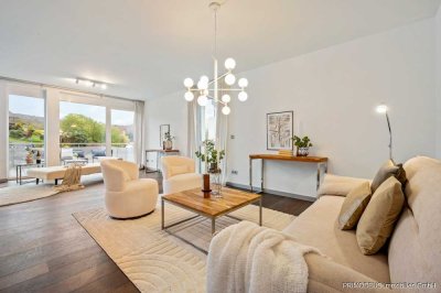 Modernes Einfamilienhaus mit großzügigen Dachterrassen und Weitblick in Bad Soden