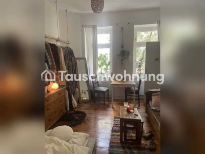 Tauschwohnung: 1 Zimmer Altbauwohnung im Wedding Grenze Prenzlauer Berg