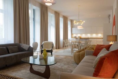 Elegant and Spacious 4-Room Family Apartment with Two Balconies and Two Bathrooms