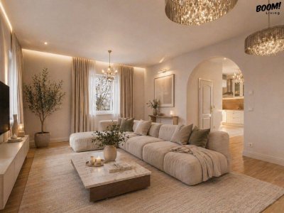 Dachgeschosswohnung mit Balkon &amp; Terrasse