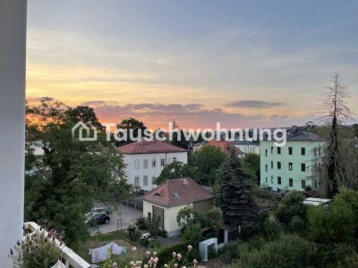 Tauschwohnung: 2-Raum-Wohnung mit Balkon und toller Aussicht