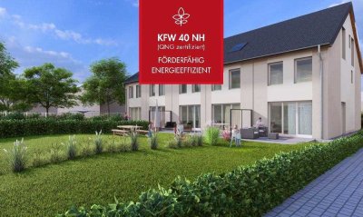 Klimafreundliches Wohngebäude mit KfW–40–NH (QNG zertifiziert) – Nachhaltiges Wohnen