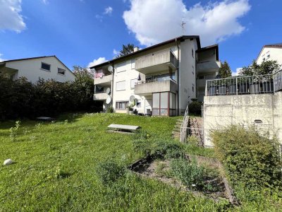 Neu in Böckingen: Gepflegte Etagenwohnung mit Balkon und Tiefgarage im sanierten Zustand