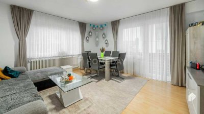3-Zimmer-Wohnung mit 2 Balkonen in Feuerbach zentral aber ruhig gelegen