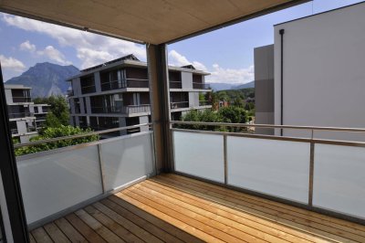 Altmünster Kirtagswiese: Fast neue 3-Zimmerwohnung mit schönem Ausblick und 1 TG-Platz (optional auch 2)