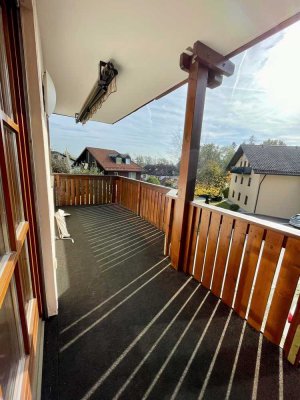 Sonnige, lichtdurchflutete 2-Zi.-Whg. m. Balkon & Garten