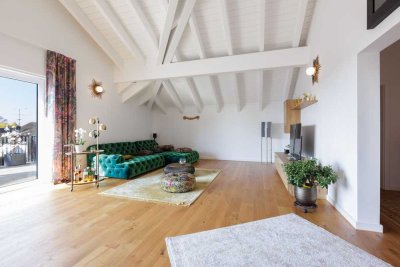 Hochwertiges Penthouse mit Dachterrasse (Süd-West Ausrichtung) und TG-Stellplatz (KfW 55 Standard)