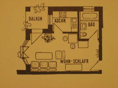 Exklusive 1-Zimmer-Wohnung in Bietigheim-Bissingen