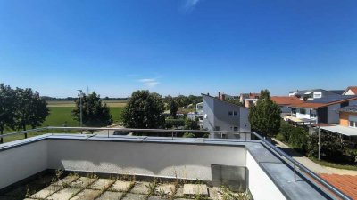 Freie teilmöblierte 2-Zimmer-Wohnung mit Galerie und Dachterrasse in Dietersheim
