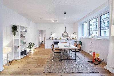 Nordstadt Bestlage: Stilvolle 4-Zimmer-Neubauwohnung mit Altbaucharme