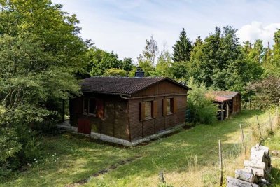 Grüne Oase im Wochenendgebiet Waldalgesheim