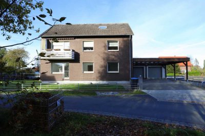 Renovierte EG-Wohng. 4 Zim. + Wintergarten, Garten, Garage, Carport etc. in Welver-OT