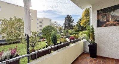 Modernisierte 3,5-ZIMMER-STADTWOHNUNG MIT SÜDBALKON UND BLICK INS GRÜNE - sofort frei