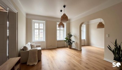 #SQ - SANIERUNGSBEDÜRFTIGE 3 ZIMMER ALTBAUWOHNUNG MITTEN IM 6ten /MARIAHILF APOLLOKINO - TOP 1&amp;2