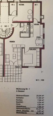 Schöne 2-Zimmer-Single-Wohnung in Schwäbisch Gmünd- Hussenhofen
