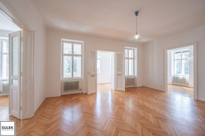 Wohnen in einer Hietzinger Villa: charmante 4-Zimmer-Wohnung mit separater Küche in bester Hietzinger Lage