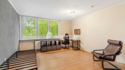 Renoviertes 1-Zimmer-Apartment mit Möblierung