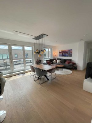 Stilvolle 3,5-Zimmer-DG-Wohnung mit gehobener Innenausstattung und Dachterrasse in Lüneburg