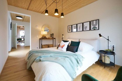 468 m² Grund: Neubau eines freistehenden Einfamiliehauses zwischen den Seen