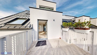 1140 Wien, Hütteldorfer Straße, Terrassenfernblick, 3 Zimmer, 71m² mit 7,5m² Terrasse, Dachgeschoss, Einbauküche, Erstbezug, Top Infrastuktur