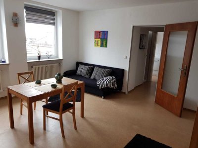 Möblierte helle, geräumige 1-Zim Whg. im 4. OG mit Aufzug in Nürnberg-Steinbühl