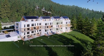 Ferien mit der Natur: die Gartenmaisonette mit Ausblick