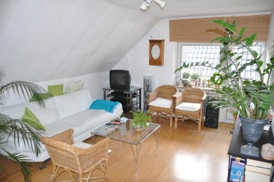 Bockum: süsse Singlewohnung mit Balkon in toller Umgebung.