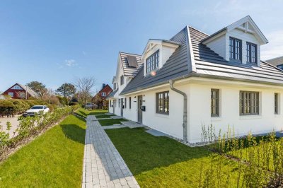 Exklusives Endhausteil mit schönem Garten und Garage in Alt-Westerland