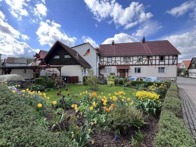 Ihr Haus mit integriertem Einkommen! EFH plus drei vermietete Wohnungen in Bad-Sooden-Allendorf OT