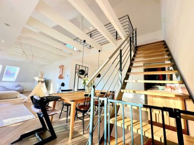 Luxus pur: 2020 neu erbaute 4-Zimmer Maisonettwohnung über den Dächern von Essen