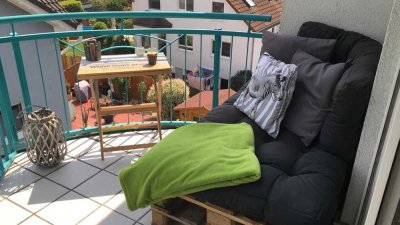 2-Zimmer-Wohnung mit großzügigem Schnitt, Balkon & PKW-Stellplatz