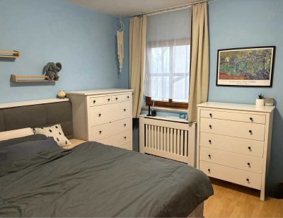 Schöne Zweizimmerwohnung in Karpfham mit Garten und Garage