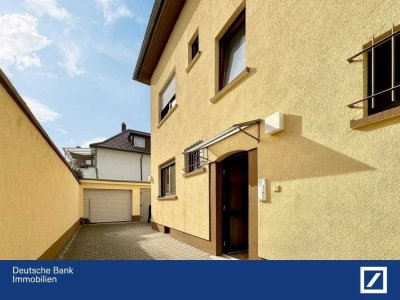 TOP Kapitalanlage: Vermietete 5-Zimmer-Wohnung in Mannheim-Sandhofen, EBK, Keller, Garage