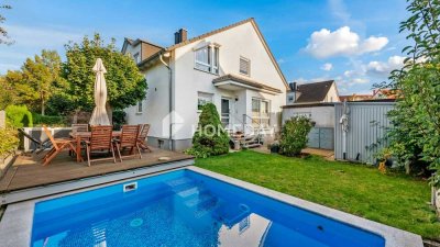 Familienfreundliche Doppelhaushälfte mit 4 Zimmern, Terrasse, schönem Garten und Garage
