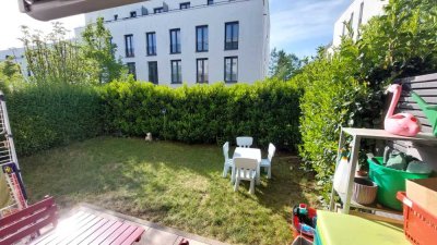 Möblierte 3Z-Whg mit Garten und an ÖPNV gut angebunden