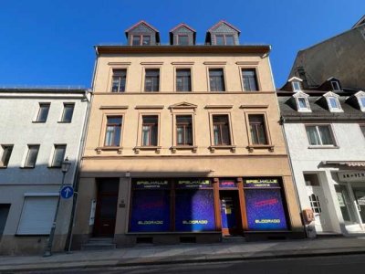 Wohnen im Stadtzentrum von Meerane ! 
3,5 Raumwohnung - leerstehend !