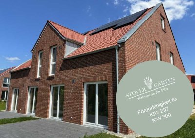 Doppelhaushälfte mit Kapitänsgiebel - Stover Gärten - 136 m² - inkl. Boden + Malerleistung!