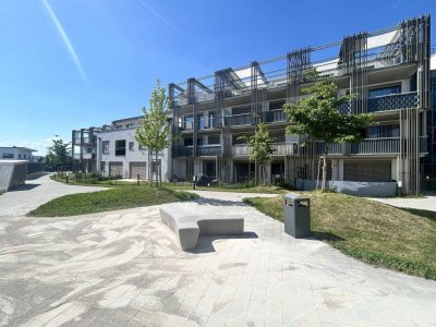 Traumhafter Ausblick! Neuwertige 83m2 Dachgeschosswohnung mit großer Dachterrasse und 2 Tiefgaragenplätzen zu verkaufen!