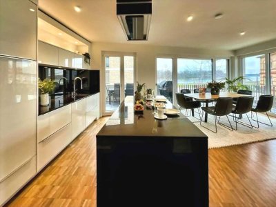 Luxuriöse 4-Zimmer-Wohnung mit Balkon im 1. OG am Rhein (Speyer Ost)