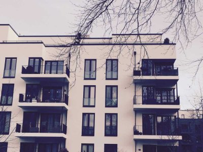 Exklusives Penthouse mit 4 Zimmern und Dachterrasse in Hamburg-Barmbek-Süd