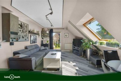4-Zimmer Maisonettewohnung mit eigenem Südgarten und Balkon