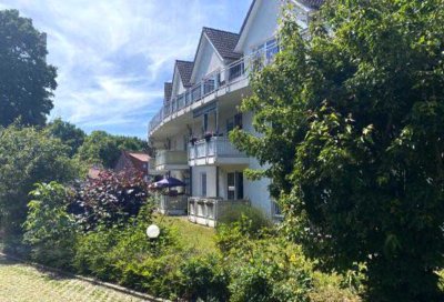 Sonnige, barrierefreie Wohnung mit großem Balkon für 1 Person