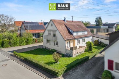 Ein Zuhause zum Modernisieren und Wohlfühlen-4 Zimmer Erdgeschosswohnung in Gaisbeuren
Sofort bezug