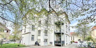 Bezugsfreie 3-Zimmer-Wohnung in der Beletage mit Balkon und Stellplatz in gefragter Lage