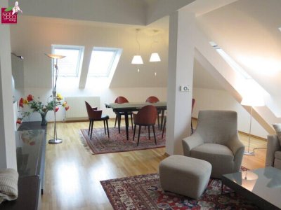 Gediegene 3-Zimmerwohnung mit einer ca. 60 m² großen Dachterrasse in schöner zentraler Lage des 4. Bezirks, unweit des 5. und des 1. Bezirks