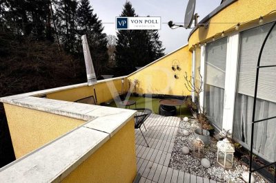 Süße 2 Zimmer-Penthouse-Wohnung  
in Dudweiler-Süd