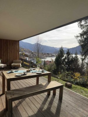 Luxuriöse 2-Zimmer Wohnung mit See- und Bergblick