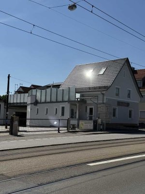 Wohn- & Geschäftshaus mit Dachterrasse in Top-Lage von Augsburg-Kriegshaber