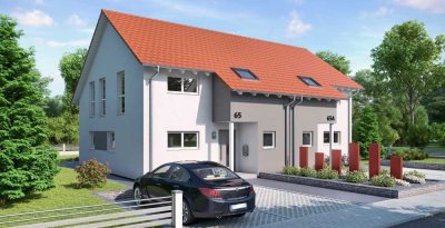 Neubau-DHH | Schlüsselfertig & KfW 40 QNG | Großzügig. Modern. Zukunftssicher. | Familientraum