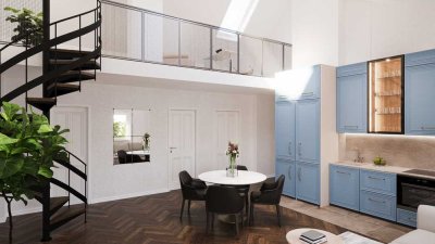 Über den Dingen – Maisonette am Alaunpark, mit Galerie und Rückzugscharakter, Erstbezug 2027